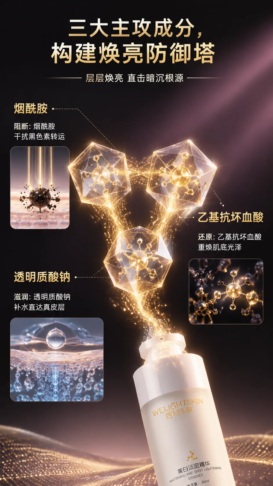 美白淡斑精华液产品图片 8